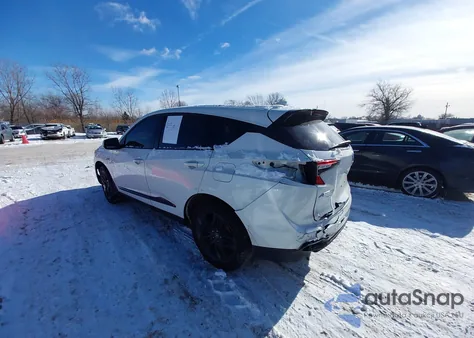 2019 Acura Rdx A-Spec Package z USA, uszkodzony, nr VIN 5J8TC2H69KL006469